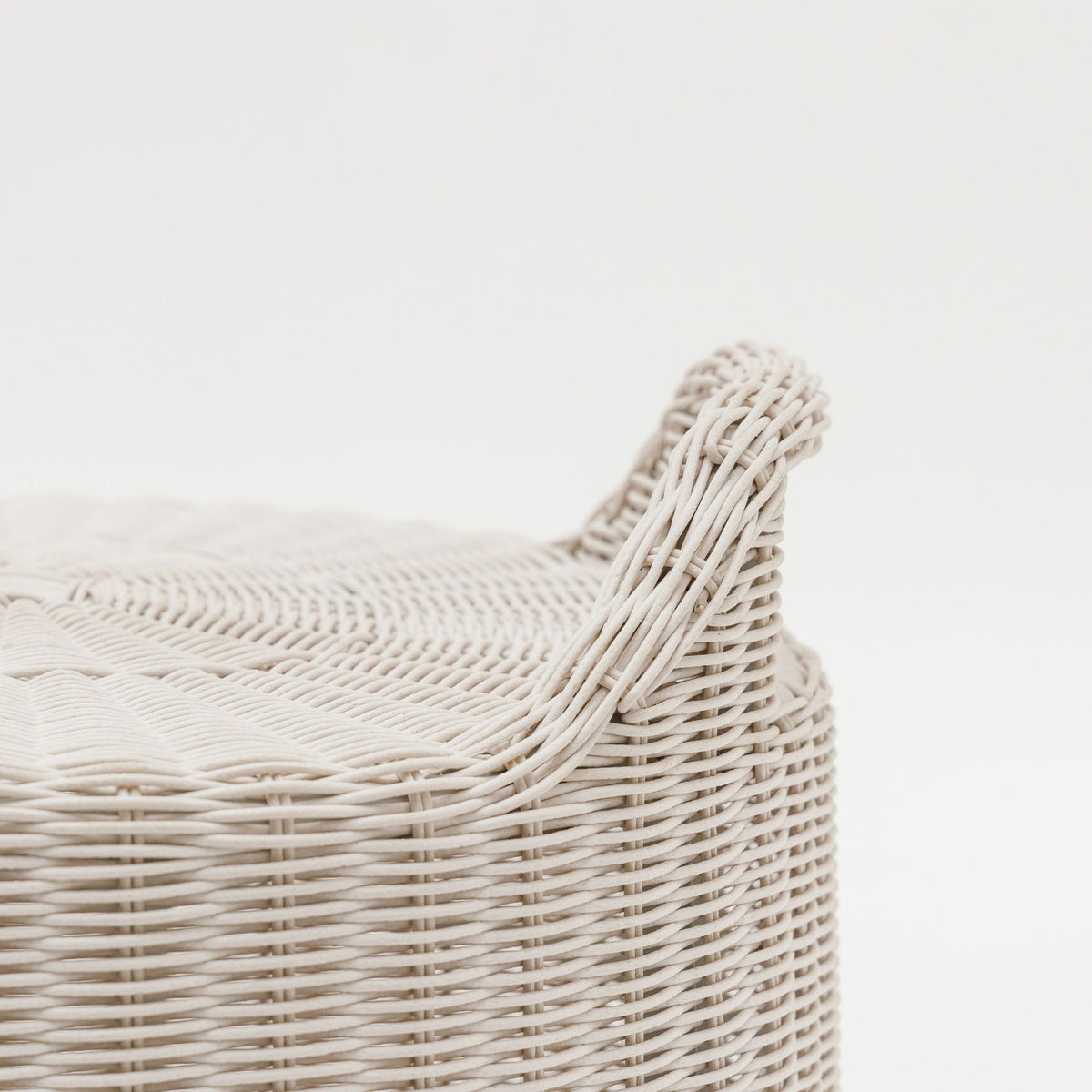 Kos Stool - Chalk - Side Tables Loom Collection Loom Collection Dubai