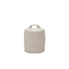 Kos Stool - Chalk - Side Tables Loom Collection Loom Collection Dubai