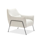 Kubik Accent Chair - Salt & Pepper Boucle