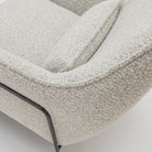 Kubik Accent Chair - Salt & Pepper Boucle