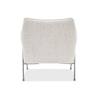 Kubik Accent Chair - Salt & Pepper Boucle