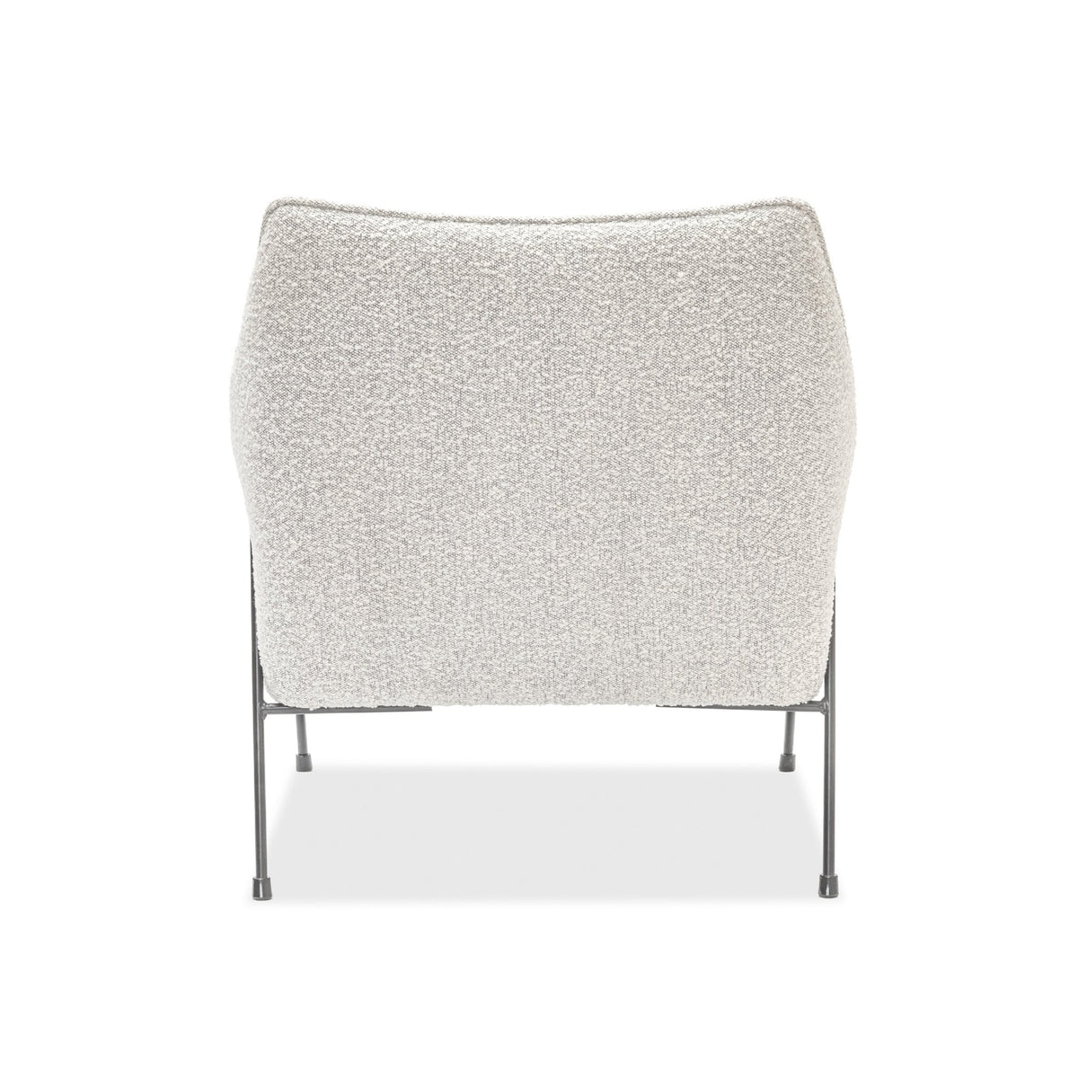 Kubik Accent Chair - Salt & Pepper Boucle
