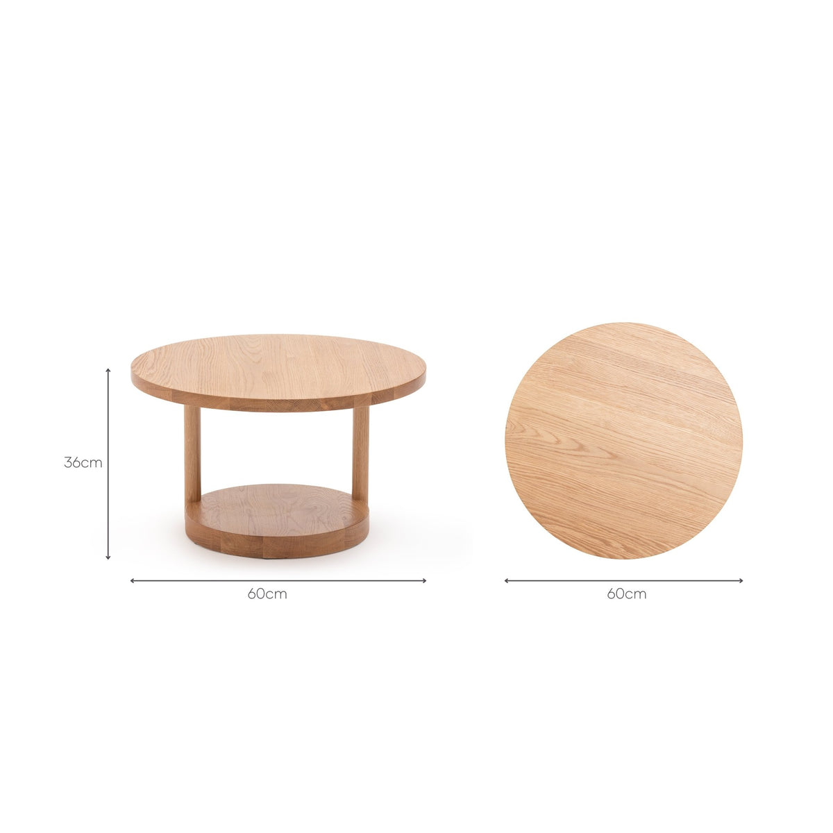 Layer Coffee Table - Light Oak