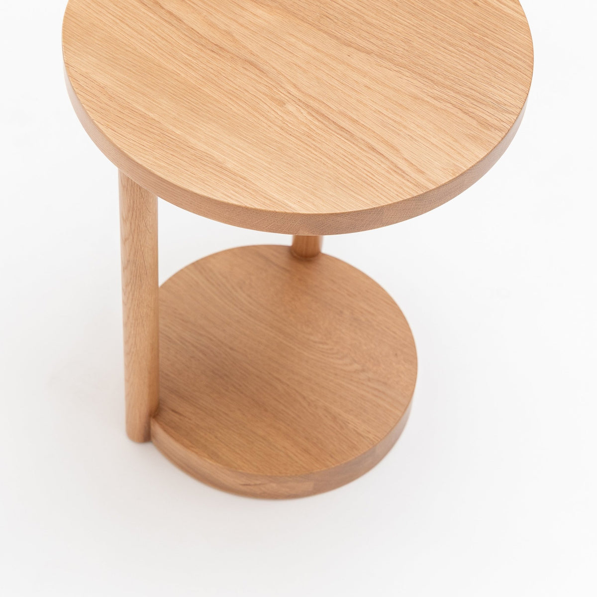 Layer End Table - Light Oak