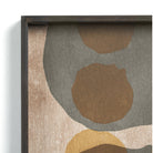 Layered Dots Square Glass Tray