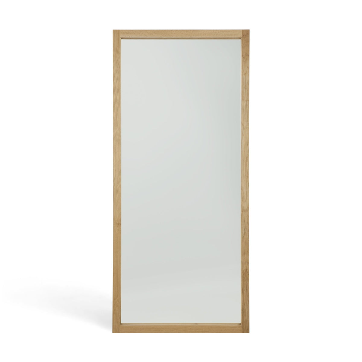 Light Frame Floor Mirror - Oak - Mirrors Ethnicraft Loom Collection Dubai