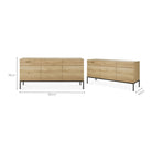 Ligna Sideboard - Oak - Buffets & Sideboards Ethnicraft Loom Collection Dubai