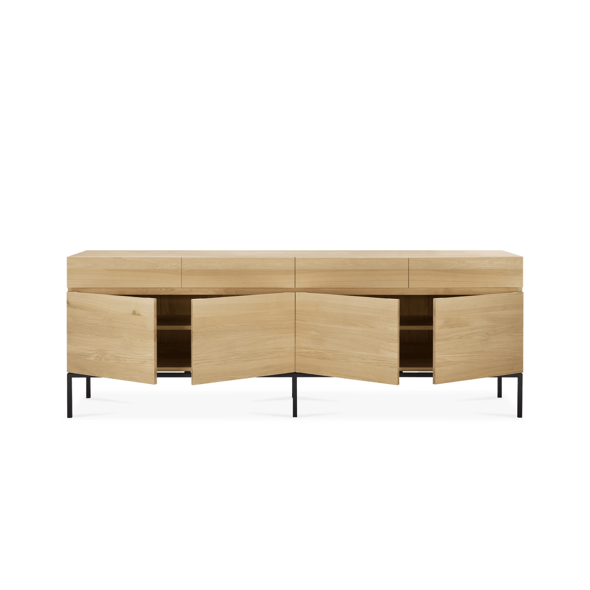 Ligna Sideboard - Oak - Buffets & Sideboards Ethnicraft Loom Collection Dubai