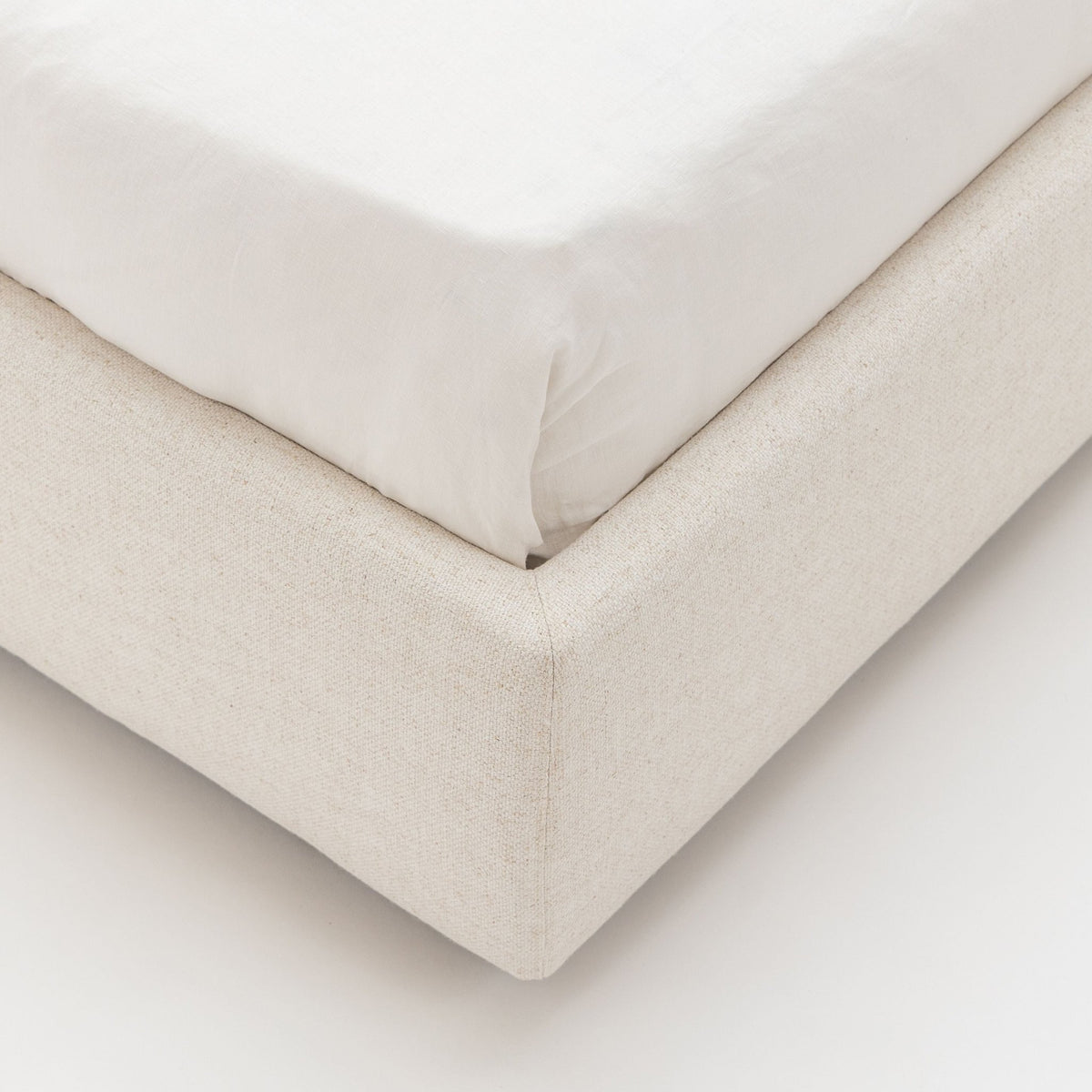 Lorenzo Bed With Storage - Beige - Beds Loom Collection Loom Collection Dubai