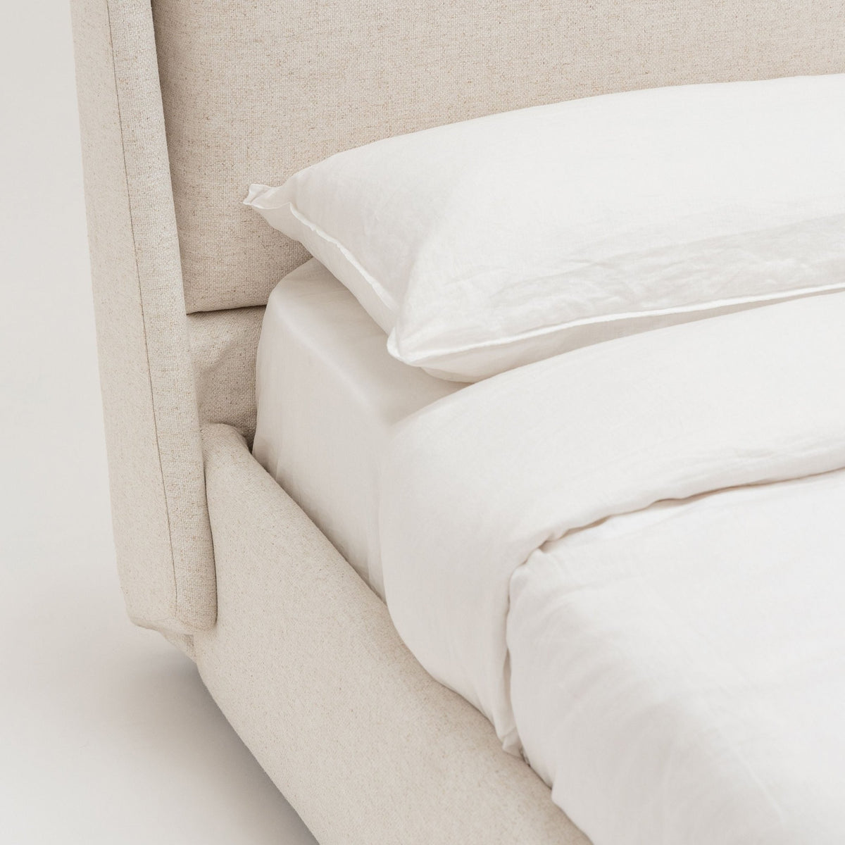 Lorenzo Bed With Storage - Beige - Beds Loom Collection Loom Collection Dubai