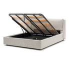 Lorenzo Bed With Storage - Salt & Pepper - Beds Loom Collection Loom Collection Dubai