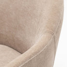 Louis Swivel Chair - Mushroom - Accent Chairs Loom Collection Loom Collection Dubai