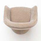 Louis Swivel Chair - Mushroom - Accent Chairs Loom Collection Loom Collection Dubai