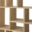 M Rack - Oak - Shelving Ethnicraft Loom Collection Dubai