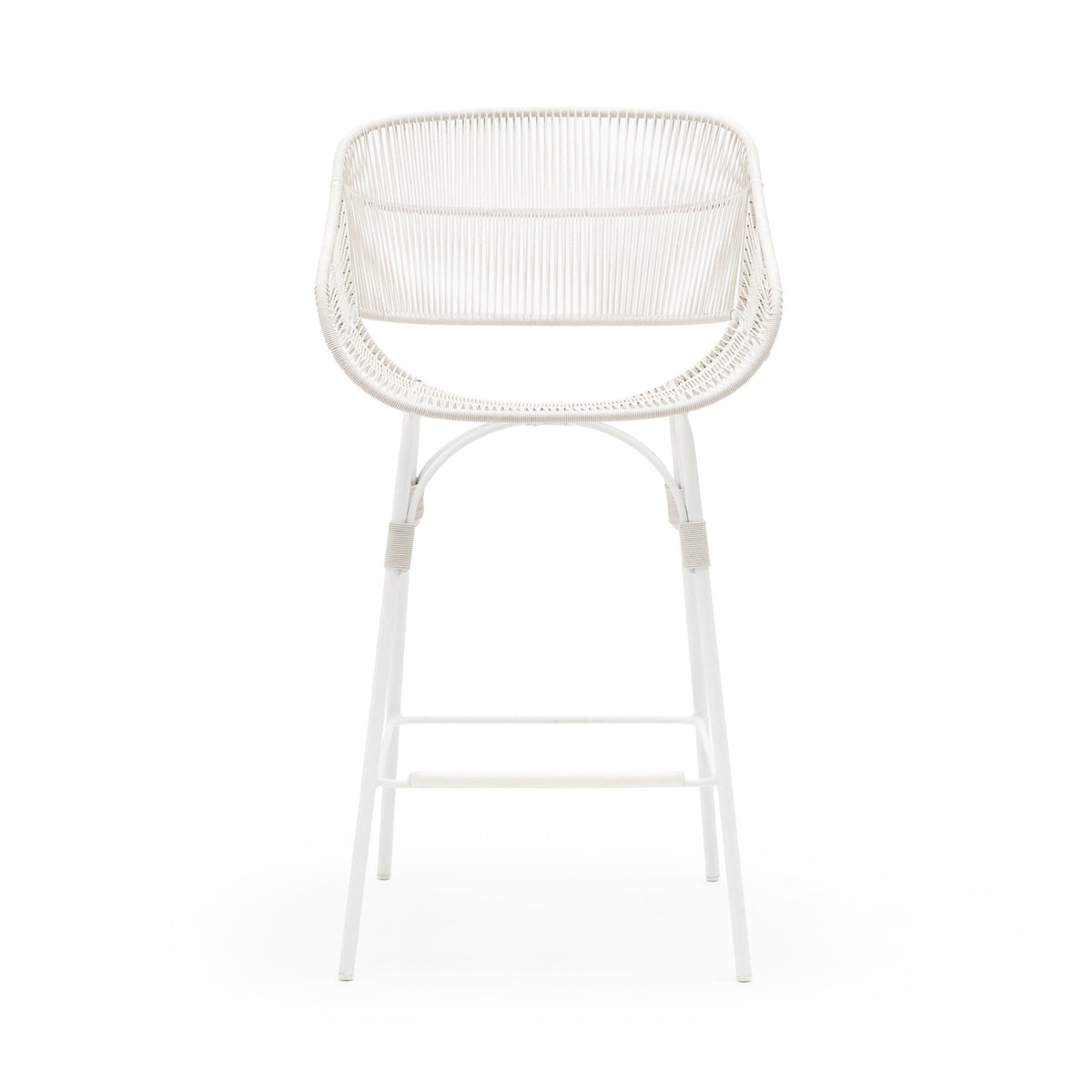 Marina Bar Stool - Stonewhite & Chalk