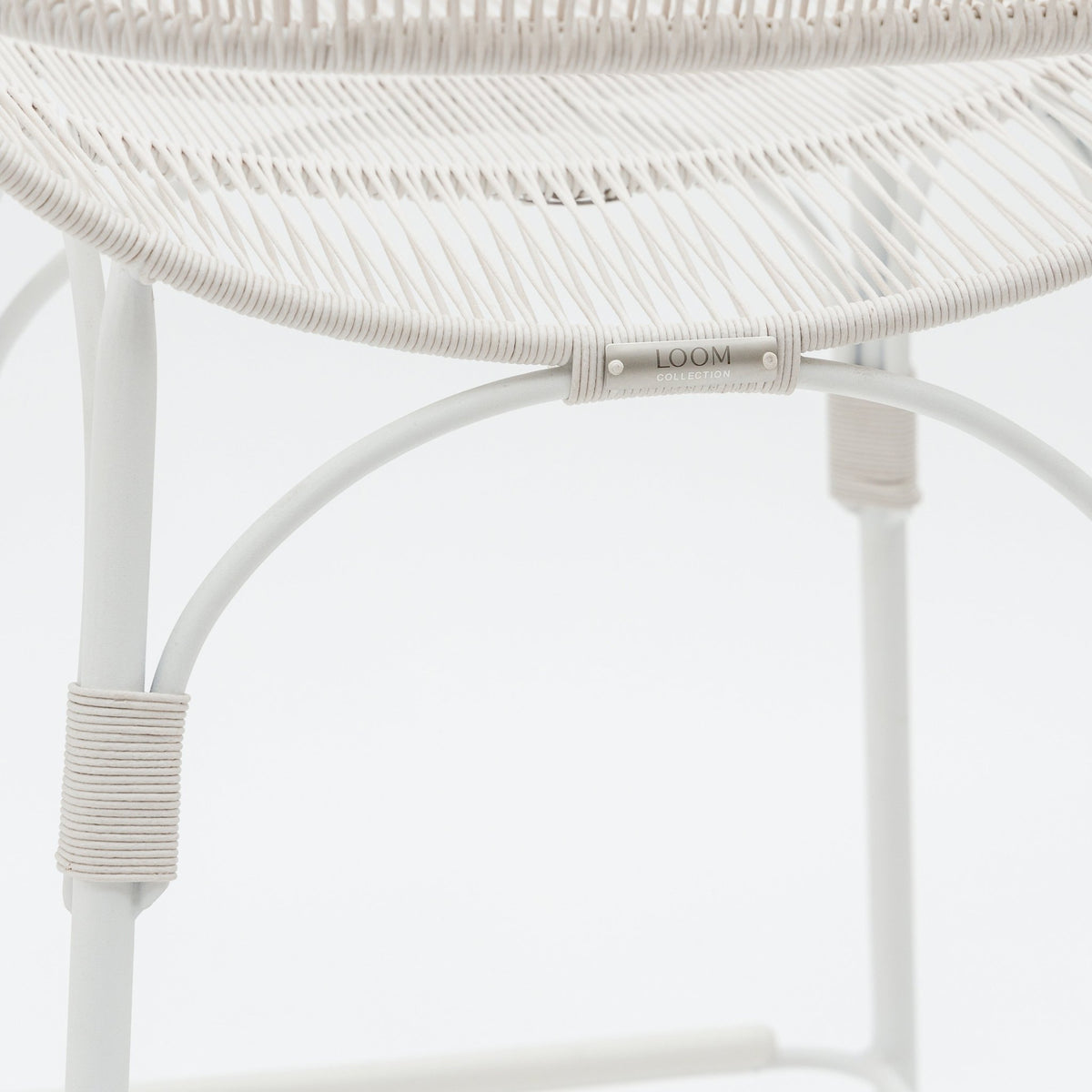 Marina Bar Stool - Stonewhite & Chalk