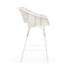 Marina Bar Stool - Stonewhite & Chalk