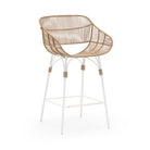 Marina Bar Stool - Stonewhite & Natural