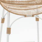Marina Bar Stool - Stonewhite & Natural