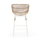 Marina Bar Stool - Stonewhite & Natural