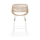 Marina Bar Stool - Stonewhite & Natural
