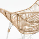Marina Bar Stool - Stonewhite & Natural