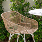 Marina Bar Stool - Stonewhite & Natural