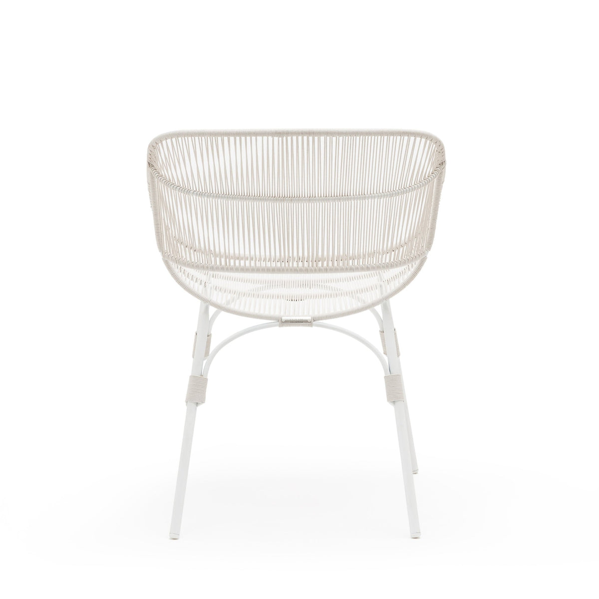 Marina Dining Armchair - Stonewhite & Chalk