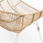 Marina Dining Armchair - Stonewhite & Natural