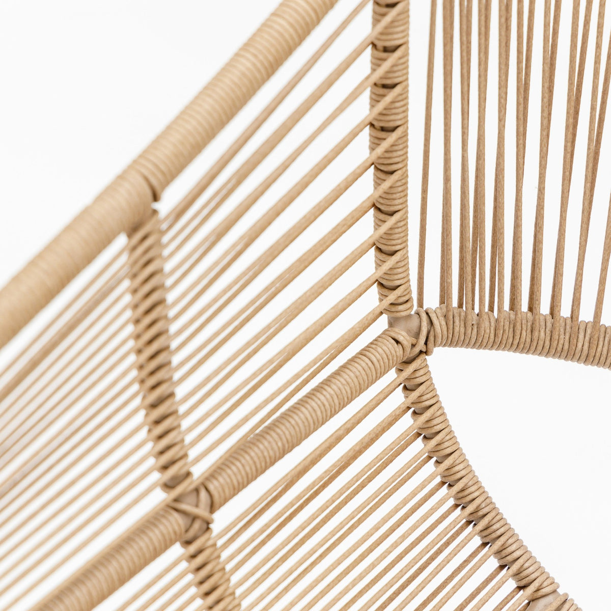 Marina Dining Armchair - Stonewhite & Natural