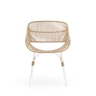 Marina Dining Armchair - Stonewhite & Natural