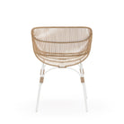 Marina Dining Armchair - Stonewhite & Natural