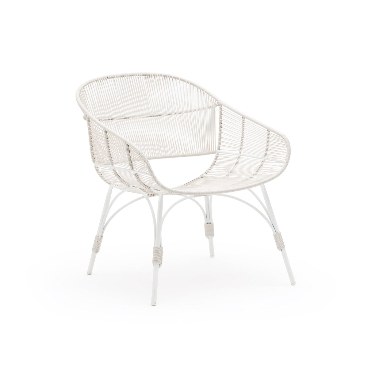 Marina Lounge Chair - Stonewhite Chalk