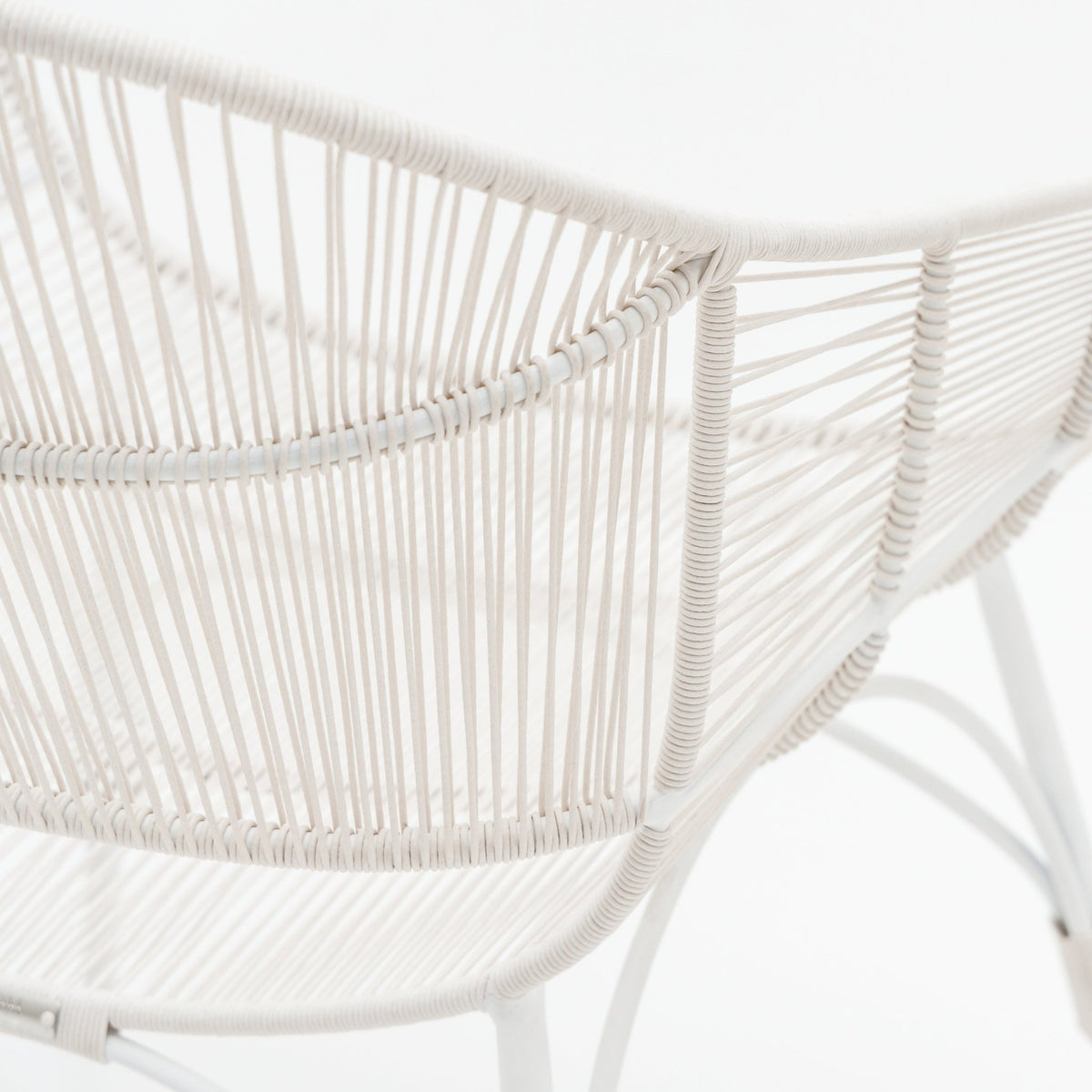 Marina Lounge Chair - Stonewhite Chalk
