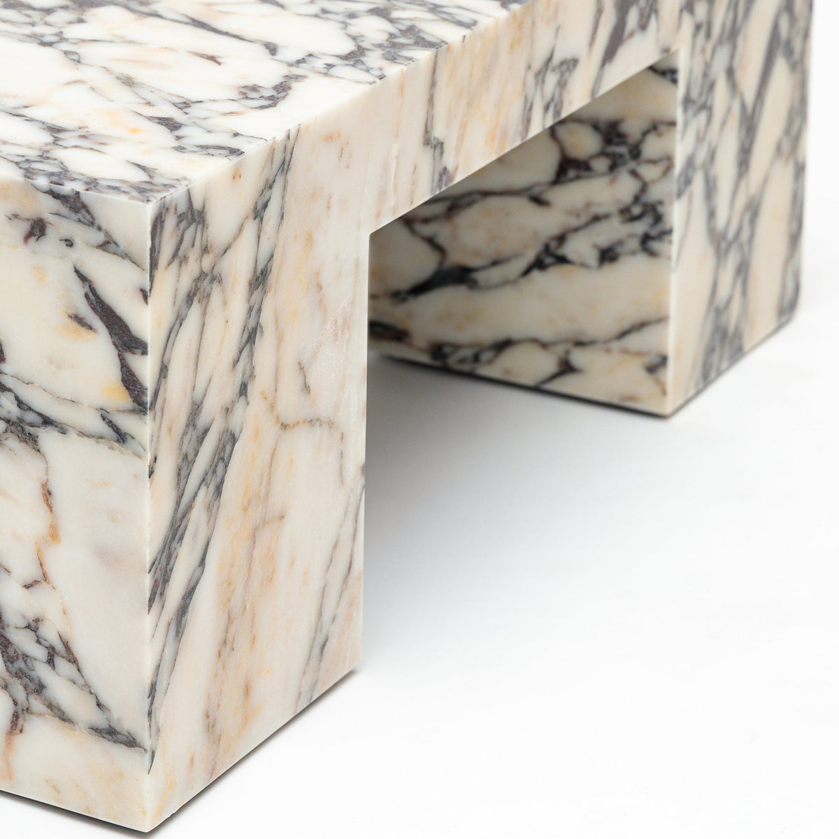 Marlowe Coffee Table - Calacatta Viola - Coffee Tables Loom Collection Loom Collection Dubai