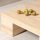 Marlowe Coffee Table - Travertine - Coffee Tables Loom Collection Loom Collection Dubai