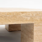 Marlowe Coffee Table - Travertine - Coffee Tables Loom Collection Loom Collection Dubai