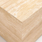 Marlowe Coffee Table - Travertine - Coffee Tables Loom Collection Loom Collection Dubai