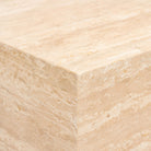 Marlowe Coffee Table - Travertine - Coffee Tables Loom Collection Loom Collection Dubai