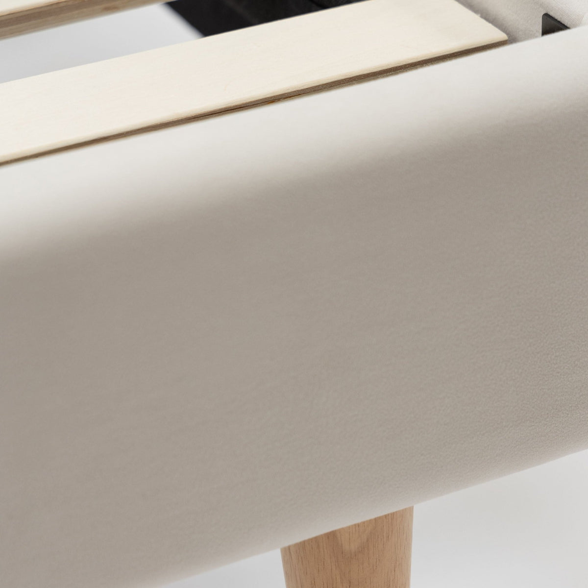 Martina Standard Bed - Beige - Beds Loom Collection Loom Collection Dubai