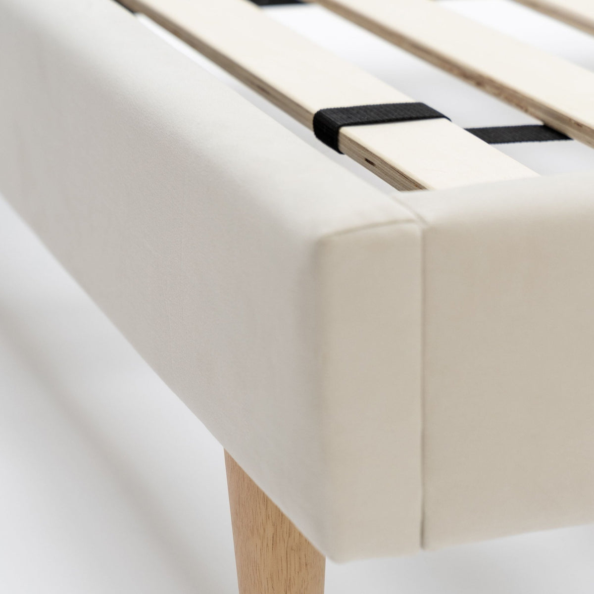 Martina Standard Bed - Beige - Beds Loom Collection Loom Collection Dubai