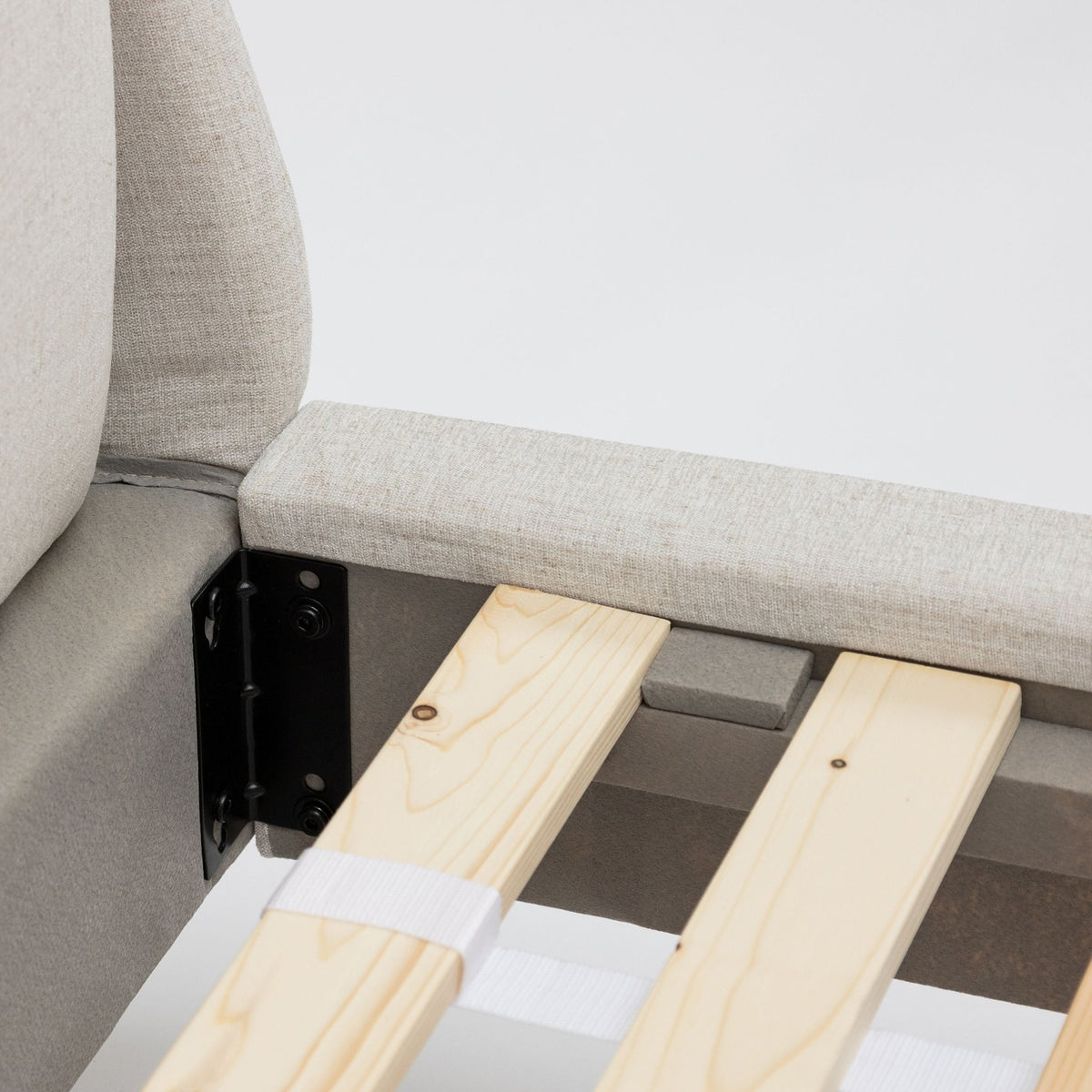 Martina Standard Bed - Beige - Beds Loom Collection Loom Collection Dubai