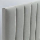 Martina Standard Bed - Silver - Beds Loom Collection Loom Collection Dubai