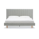 Martina Standard Bed - Silver - Beds Loom Collection Loom Collection Dubai