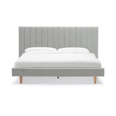 Martina Standard Bed - Silver - Beds Loom Collection Loom Collection Dubai
