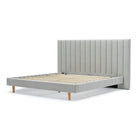 Martina Standard Bed - Silver - Beds Loom Collection Loom Collection Dubai
