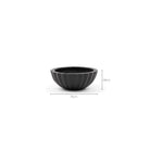 Maven Low Bowl 70 - Black - Pots & Planters Loom Collection Loom Collection Dubai