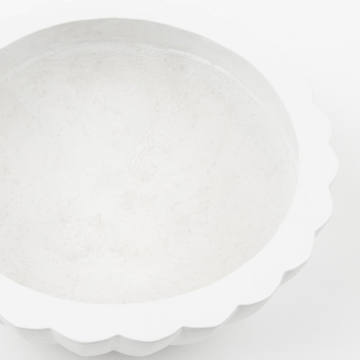 Maven Low Bowl 70 - Chalk - Pots & Planters Loom Collection Loom Collection Dubai