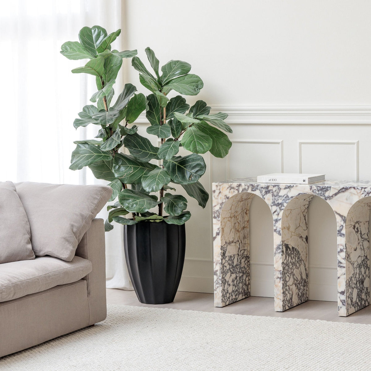 Maven Planter - Black - Pots & Planters Loom Collection Loom Collection Dubai