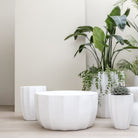 Maven Planter Set Of 3 - Chalk - Pots & Planters Loom Collection Loom Collection Dubai